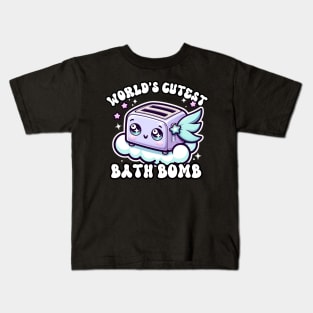 World's Cutest Bath Bomb Kids T-Shirt